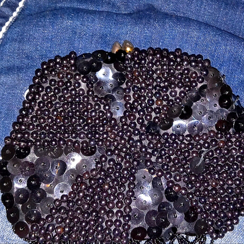 Small Vintage Beaded Clutch